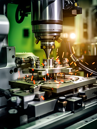 高科技工業場景工作照片